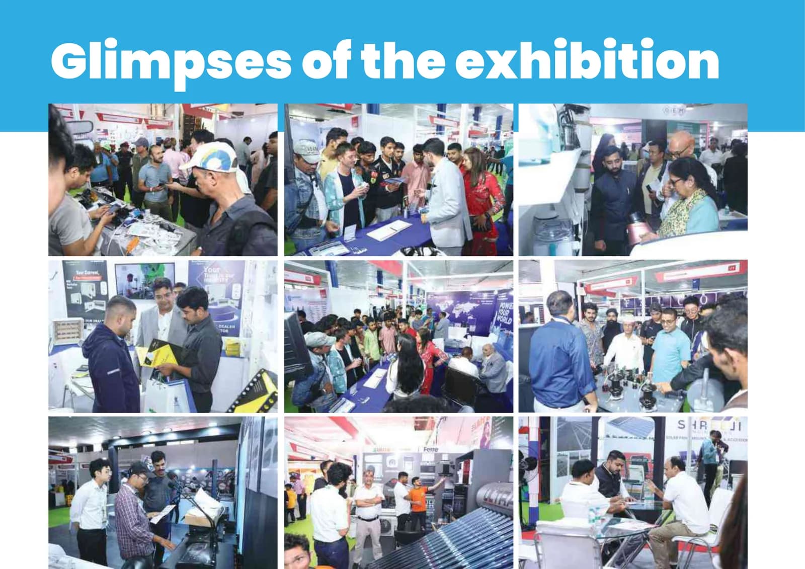 Exhibition floor, stands and visitor activity at the 2025 Nepal Electric, Power and Lights Expo